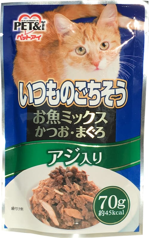いつものごちそう　お魚ミックス　かつお・まぐろ　アジ入り